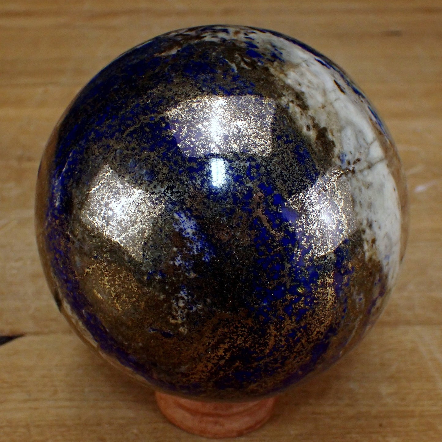 Große Königsblaue Lapislazuli-Kugel - 2073,31g - 112 mm