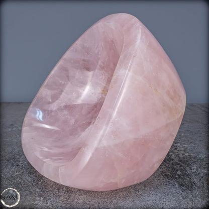 Natürliche Rosenquarz Schale / Schüssel - 4359,15g