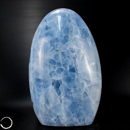 Natürliche Blaue Calcit-Kristall Freiform - 649,73g