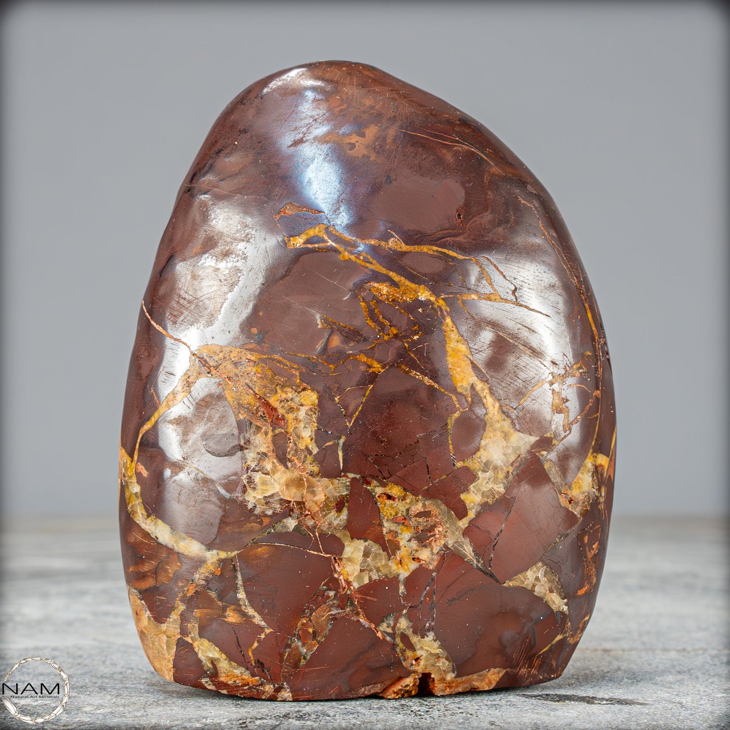 Natürliche Simbirzit-Kristall Freiform aus Russland - 444,83g