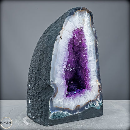 Amethyst-Druse Kathedrale – Naturwunder aus Uruguay – 23386,11g