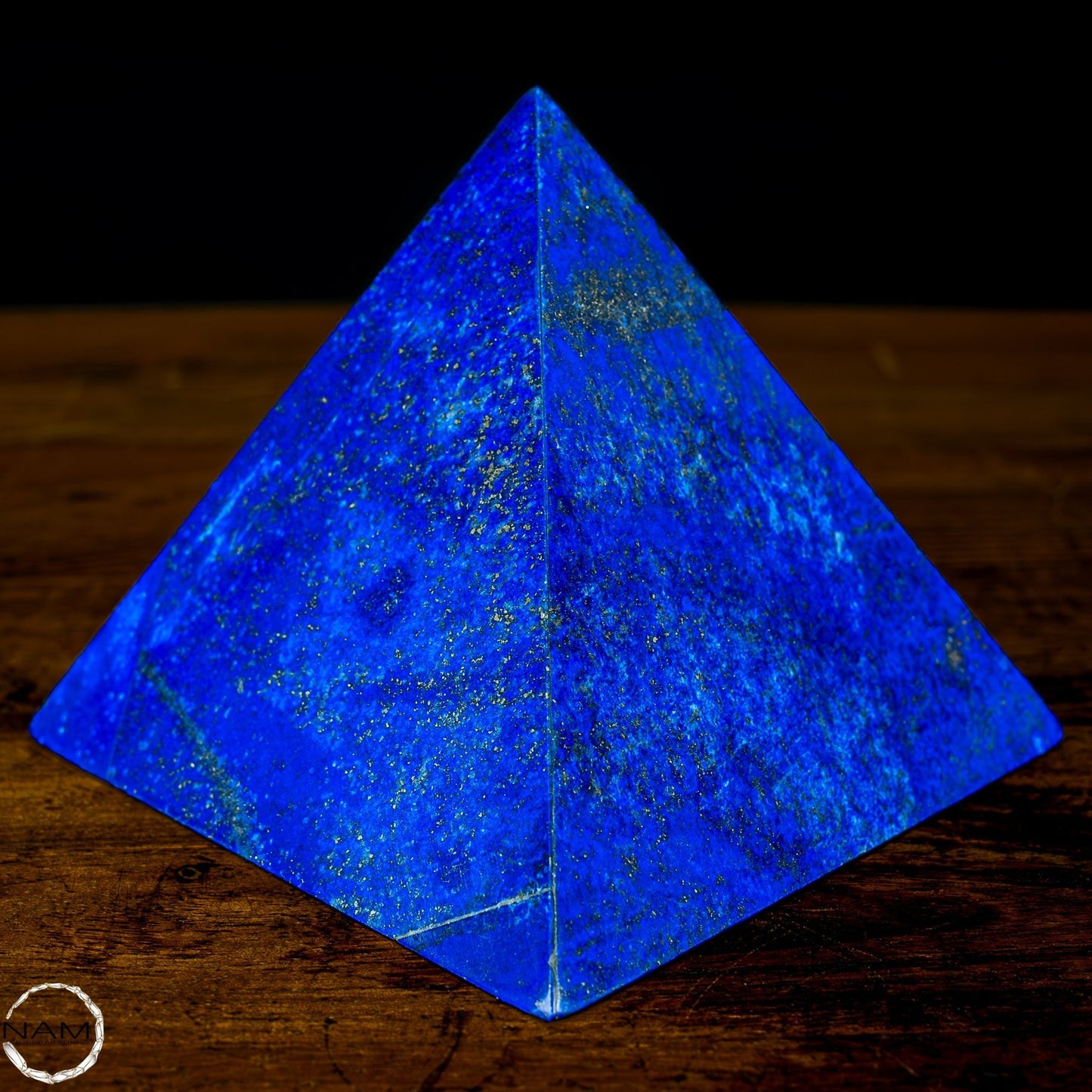 Natürliche Dekorative Lapislazuli Pyramide, Höchste Qualiität - 701,81g