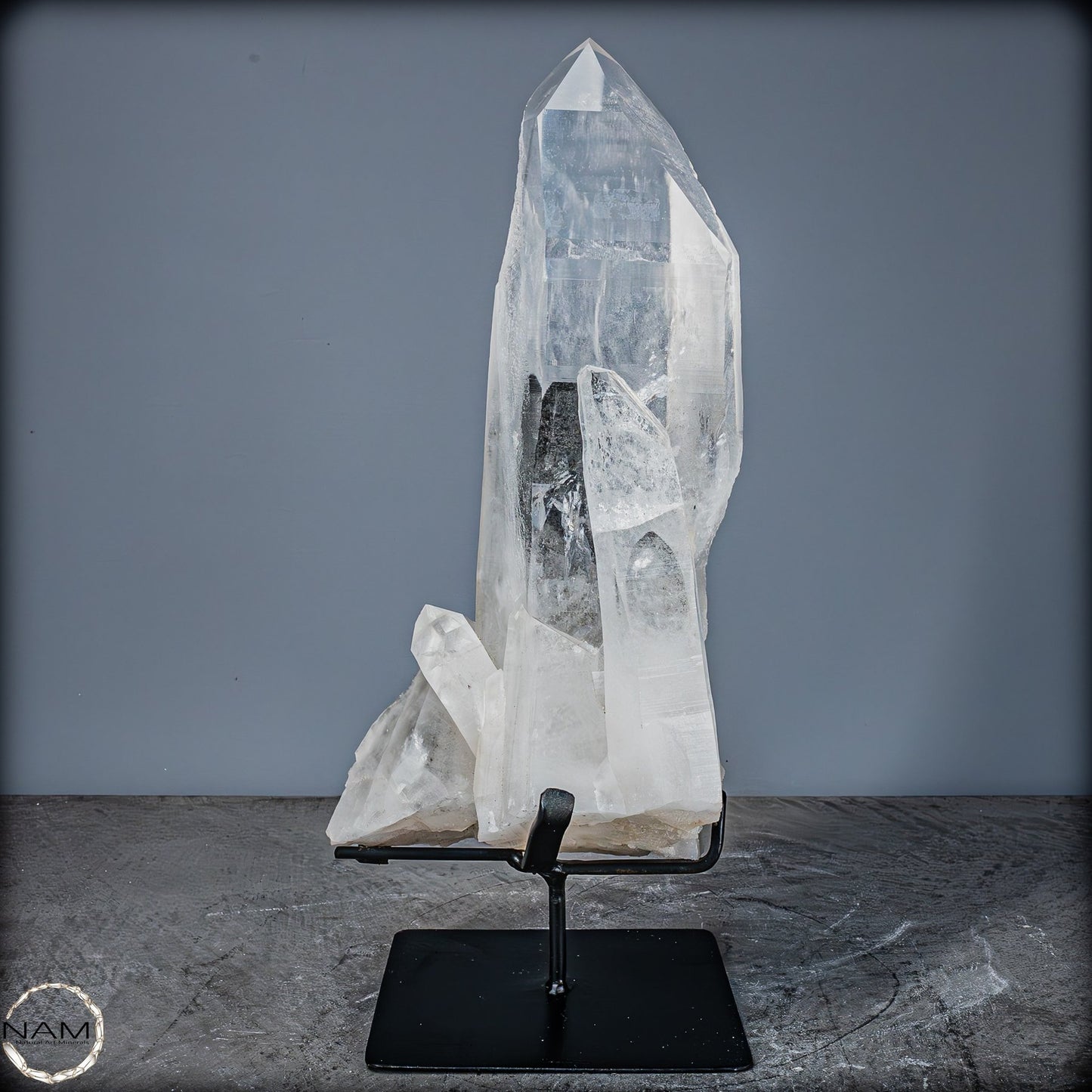 Seltener Doppel-Phantom Lumerische Quartz Kristall auf Ständer - 4654,92g