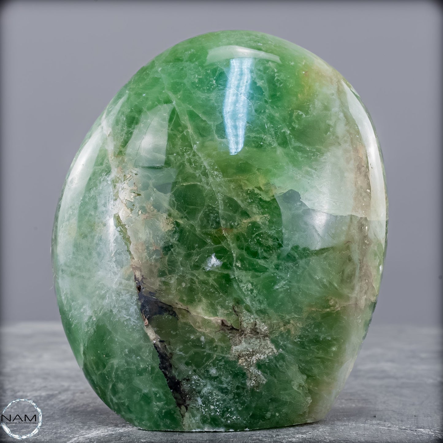 Natürliche Grüne Fluorit-Kristall Freiform - 934,99g