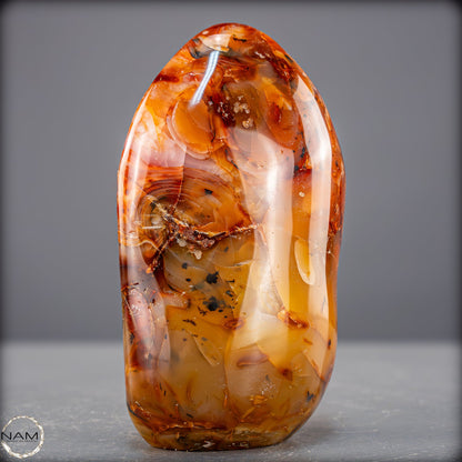 Natürlicher Roter Carneol-Kristall Freiform - 691,17g