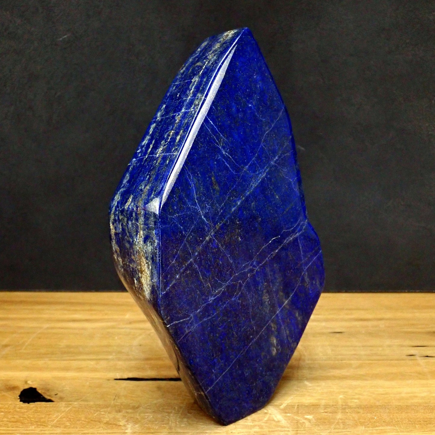 Königsblaue Lapislazuli-Freiform - 3964.42 g - 262×170×50 mm