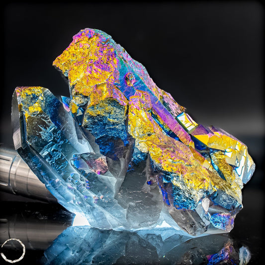 Aura Cluster – Regenbogenkristall voller Energie und Magie – 682,38g