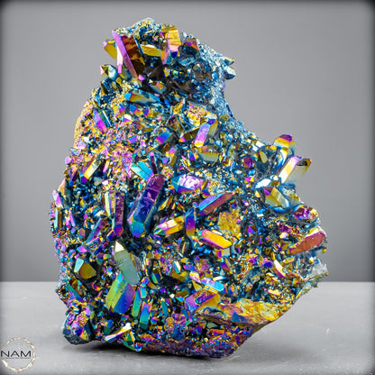 Aura Cluster – Regenbogenkristall voller Energie und Magie – 2157,42g