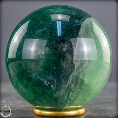 Natürliche Grüne Fluorit Kristallkugel, Spitzenqualität - 1001,02g