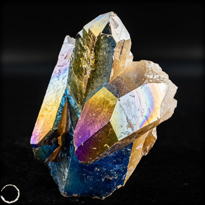 Aura Cluster – Regenbogenkristall voller Energie und Magie – 254,25g