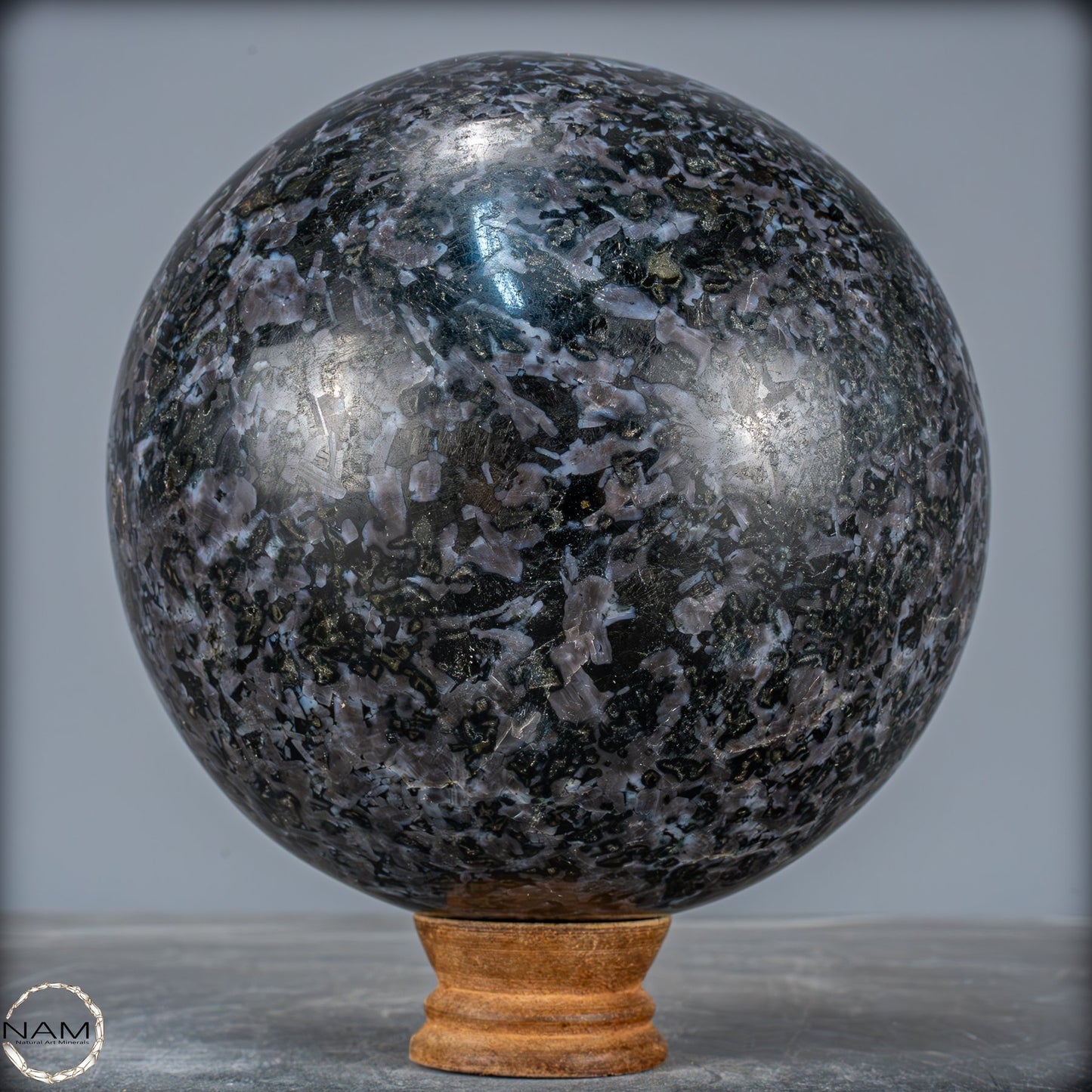 Natürliche Merlinit (Gabbro) Kristallkugel - 4808,08g - 155mm