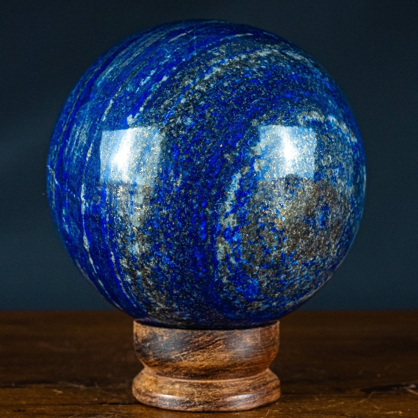 Natürliche Lapislazuli-Kristall-Kugel - 6500,81g - 165mm