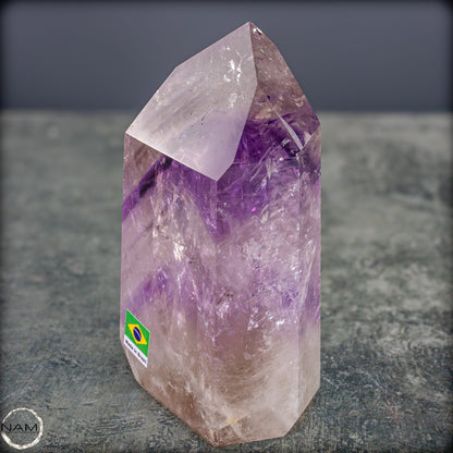 Natürliche, Sehr Seltene Amethyst-Kristall Spitze, Brasilien - 644,19g