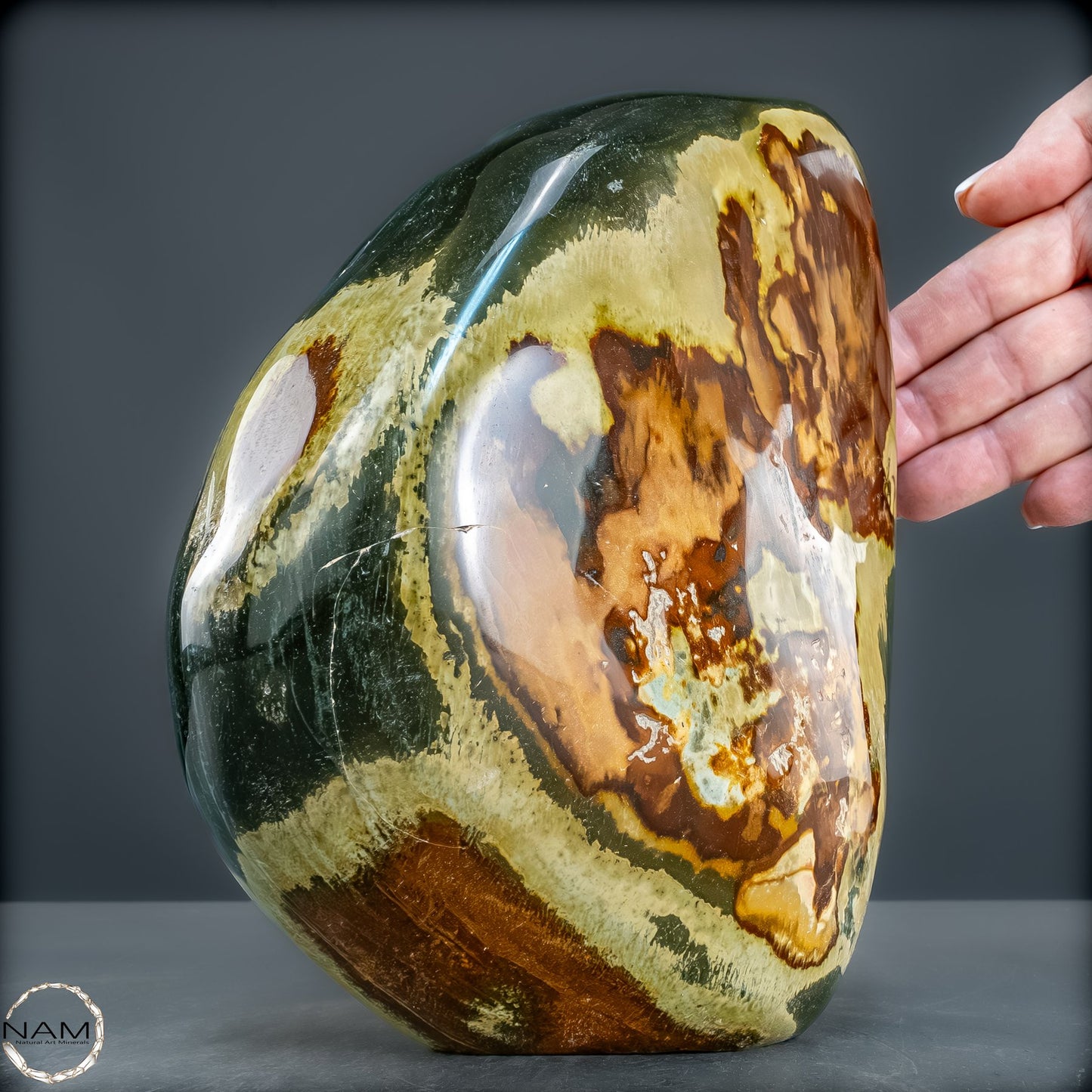 Natürliche Polychrome Jaspis Kristall-Freiform - 4321,41g
