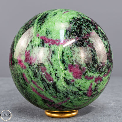 Natürliche Rubin in Zoisit Kugel - 975,99g - 83mm