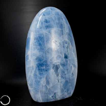 Natürliche Blaue Calcit-Kristall Freiform - 649,73g