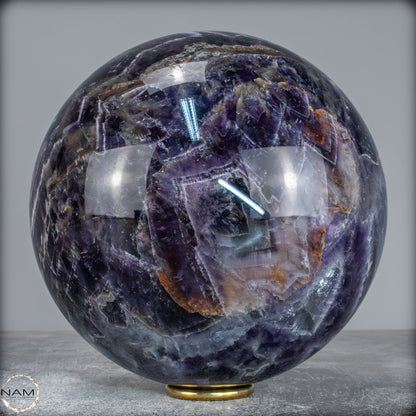 Natürliche Chevron-Amethyst Kristallkugel aus Bolivien - 5626,99g
