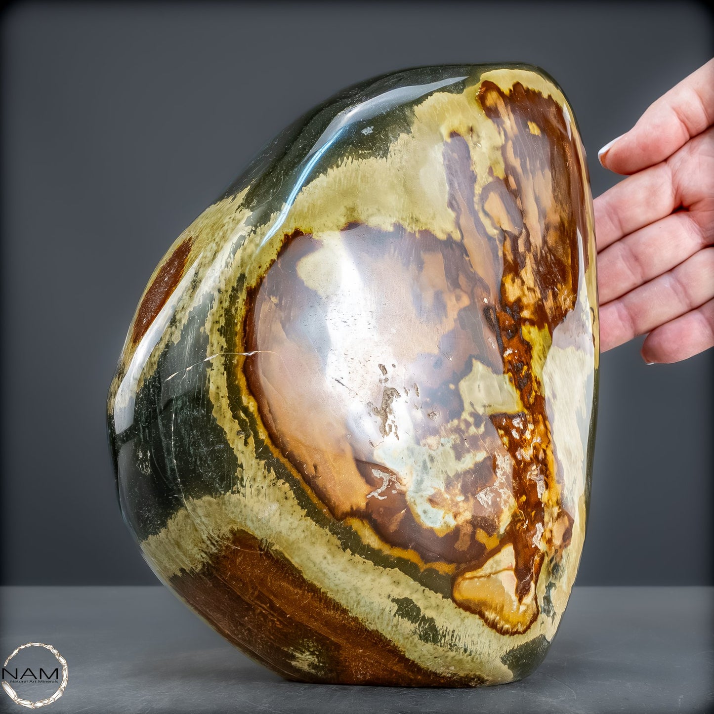 Natürliche Polychrome Jaspis Kristall-Freiform - 4321,41g