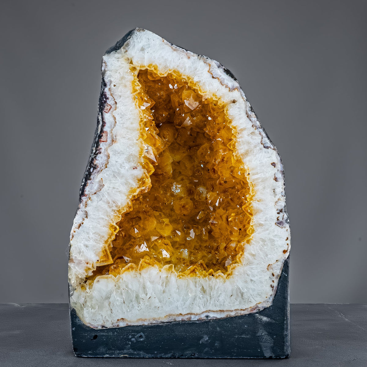 Große  Citrin-Quarz Druse, Brasilien - 26223,37g