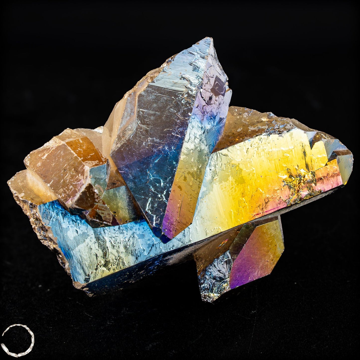Aura Cluster – Regenbogenkristall voller Energie und Magie – 254,25g