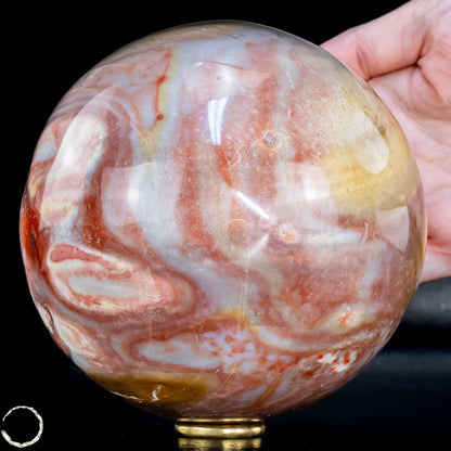Natürliche Polychrome Jaspis Kristall-Kugel - 2274,59g
