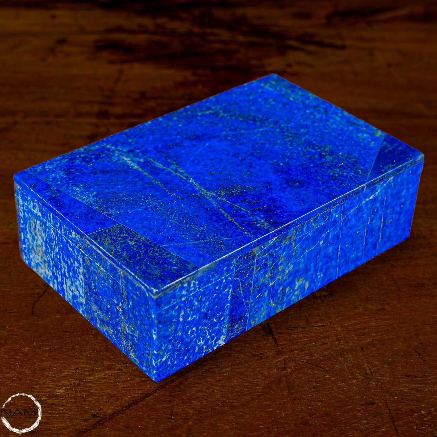 Natürliche A++ Lapislazuli Schmuckkästchen/Box - 729,05g