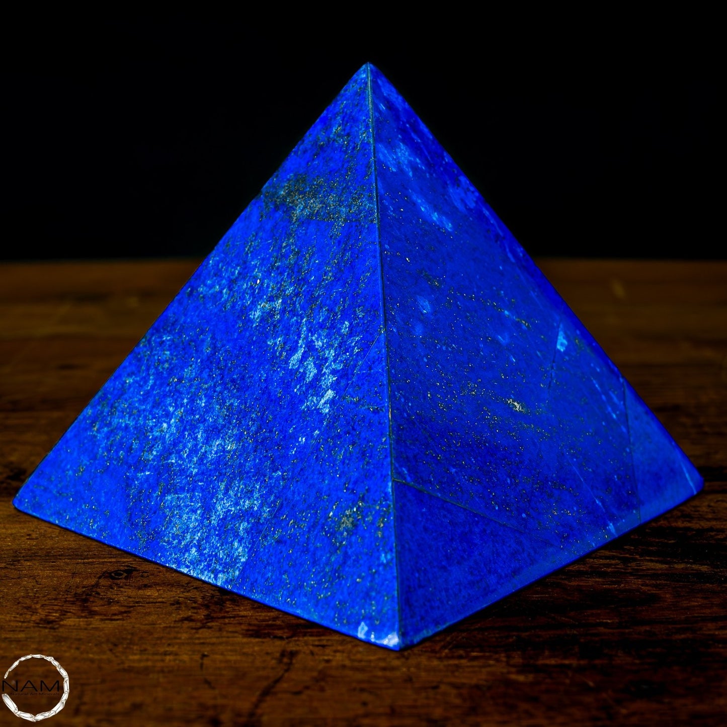 Natürliche Dekorative Lapislazuli Pyramide, Höchste Qualiität - 701,81g