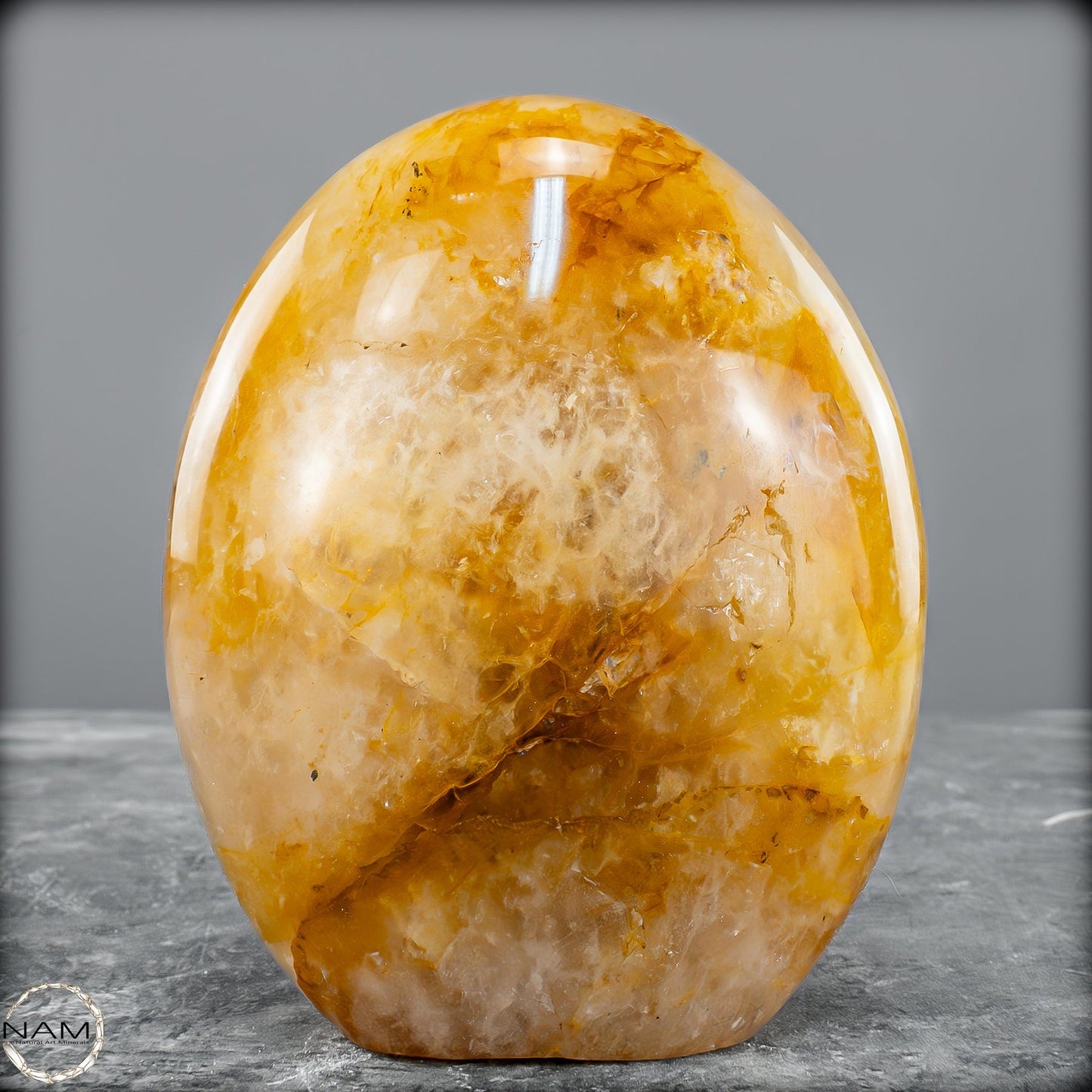 Natürliche Golden Healer Quarz-Kristall Freiform - 749,94g