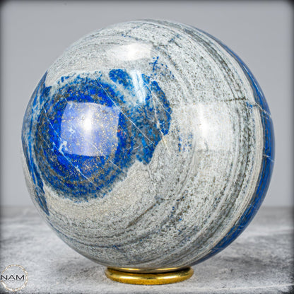 Natürliche Lapislazuli-Kristall-Kugel - 2526,37g - 127mm