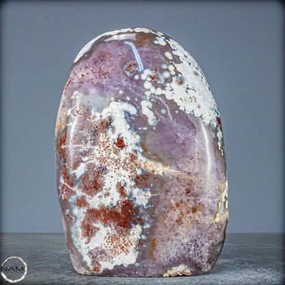 Natürliche Ozean-Jaspis Kristall-Freiform mit Amethyst - 2648,44g