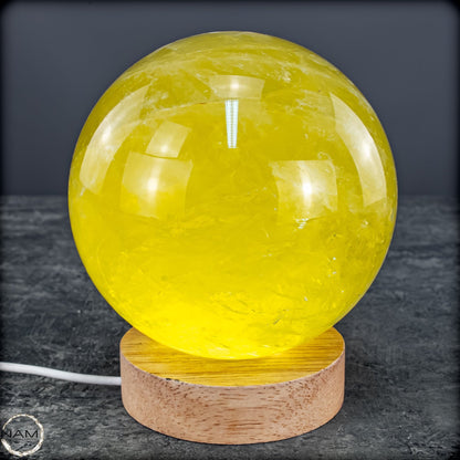 Top Qualität Transparenter Citrin Kristall Kugel - Brasilien - 1925,67g