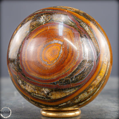 Natürliche Tigerauge-Kugel -600,84g