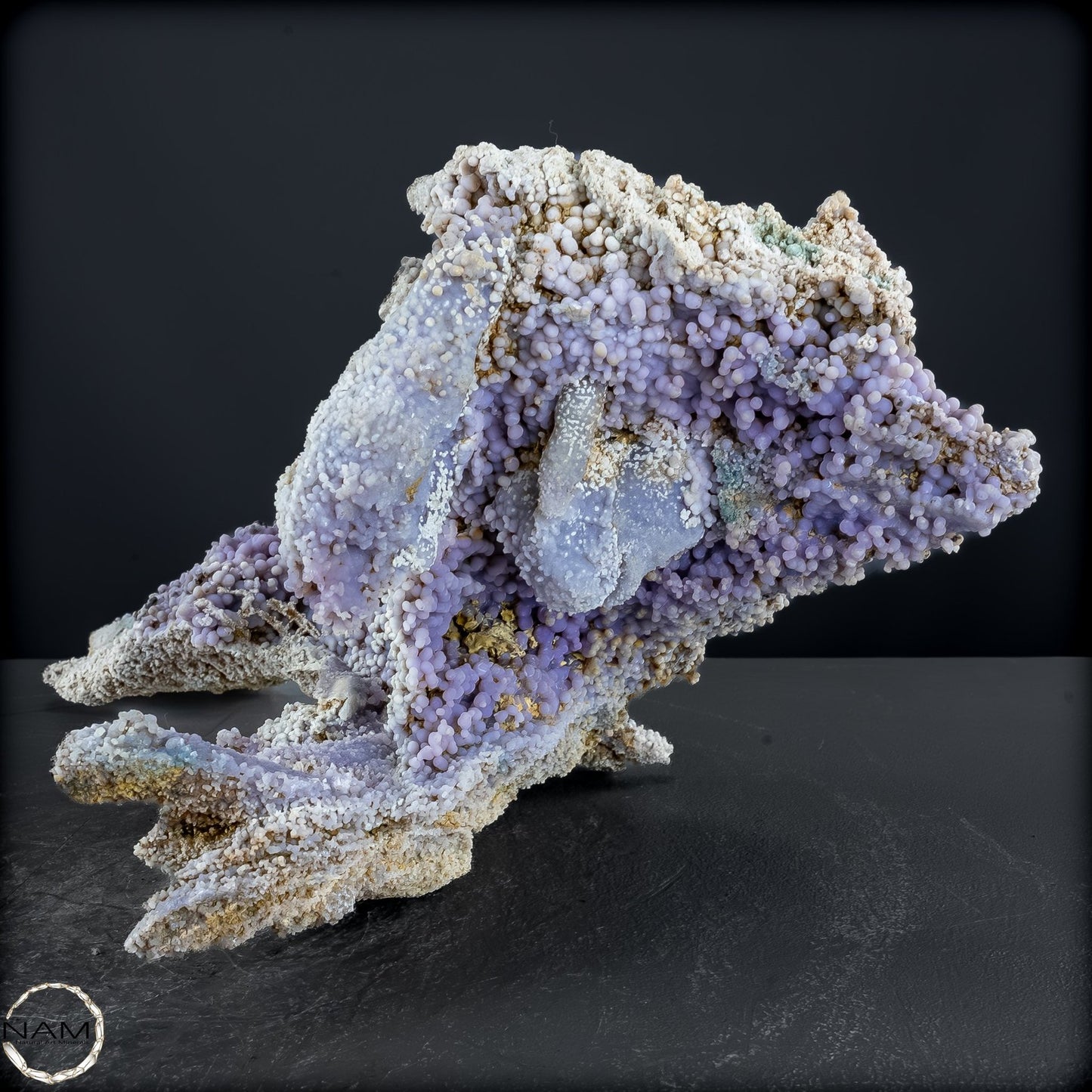 Natürliche "Traubenachat" Botryoidal Chalcedony-Formation Skulptur -4920,76g