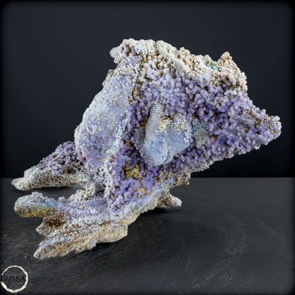Natürliche "Traubenachat" Botryoidal Chalcedony-Formation Skulptur -4920,76g