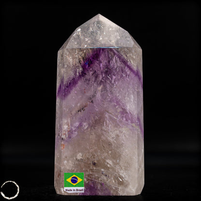 Natürliche, Sehr Seltene Amethyst-Kristall Spitze, Brasilien - 618,47g