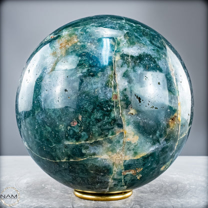 Natürliche Ocean-Jaspis-Achat Kugel 8915,38g