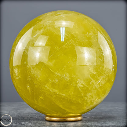Top Qualität Transparenter Citrin Kristall Kugel - Brasilien - 1925,67g