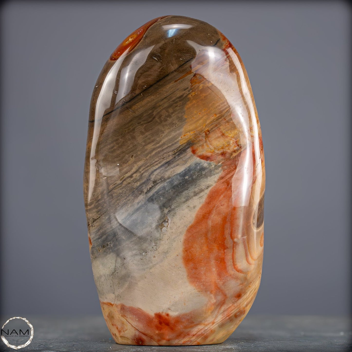 Natürliche Polychrome Jaspis Kristall-Freiform - 1983,05g