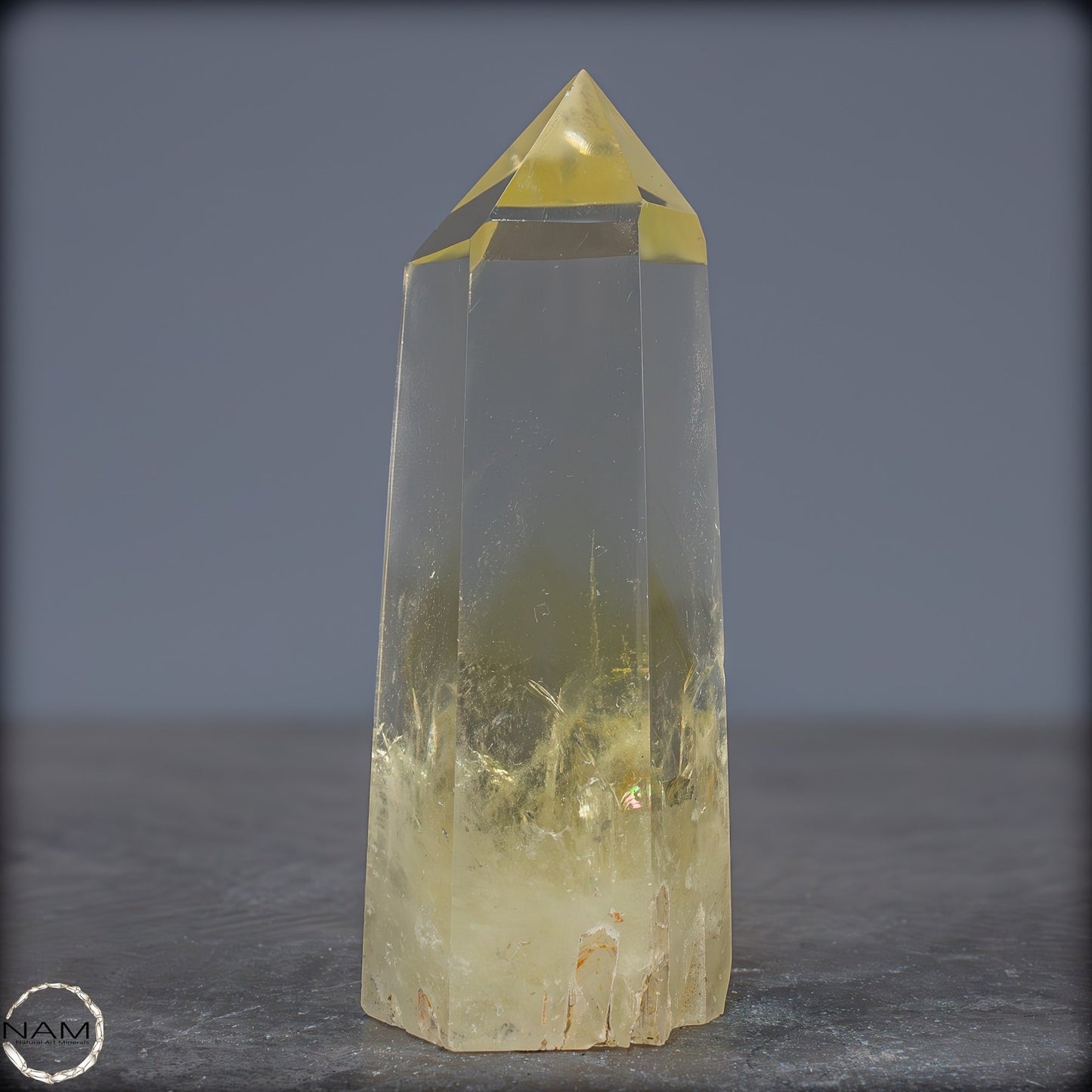 Top Qualität Transparenter Citrin Kristall - Brasilien - 349,57g