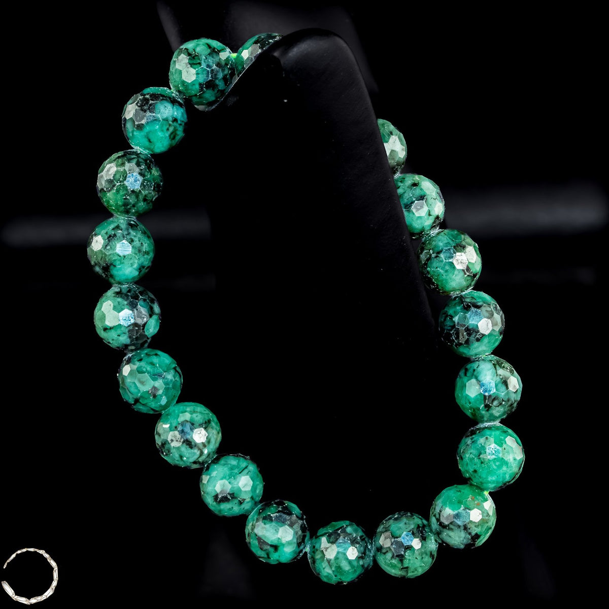 Smaragd-Armband – Facettierte Eleganz- 29,70g 148,5ct