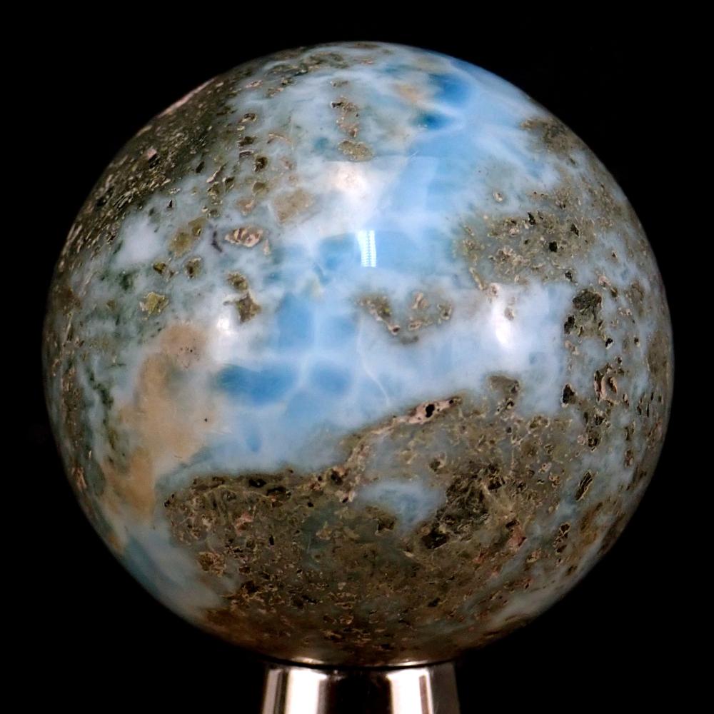 Larimar Kugel -153,38g - 47mm