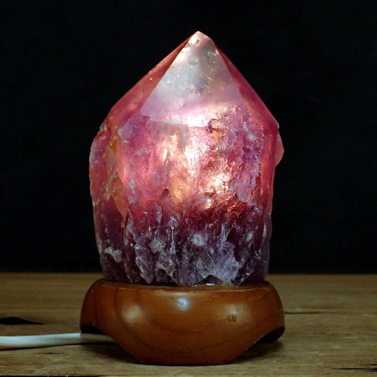 Amethyst Lampe - 1019,92g - 155 x 95 x 95 mm