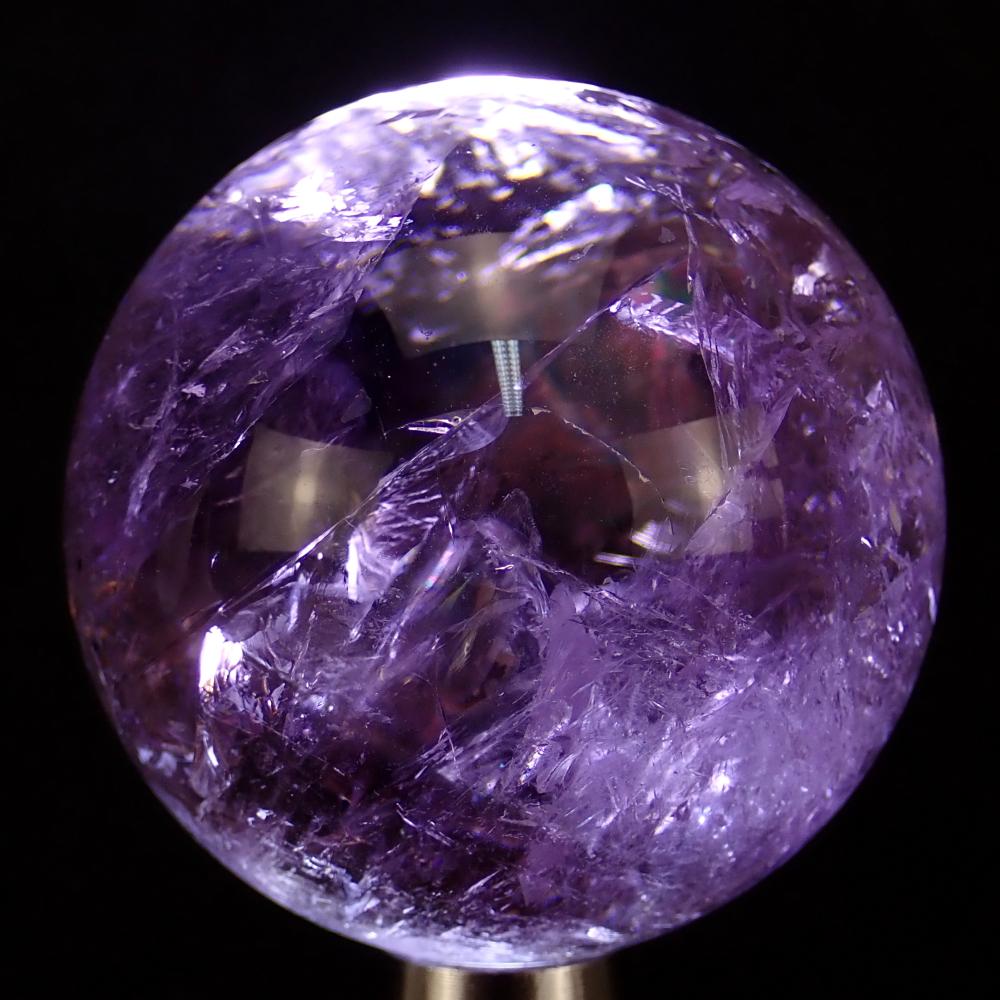 Amethyst Kugel – 302,55g – 60mm