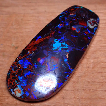 AAA+ Boulder Opal aus Australien, 32.785ct - 6,557g - 36,35x 16,32 x 6,25mm