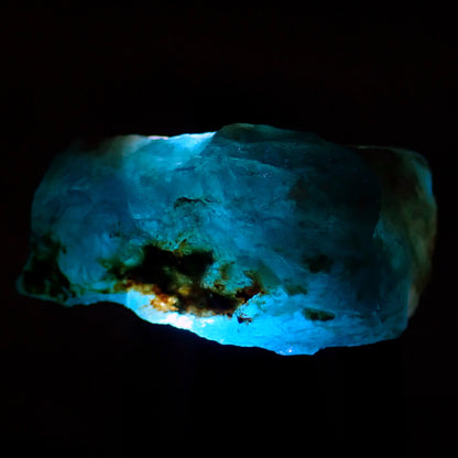 Blau-grüner Grandidierit-kristall, 51,05ct - 10,21g - 27,2 x 19,9 x 13,3mm