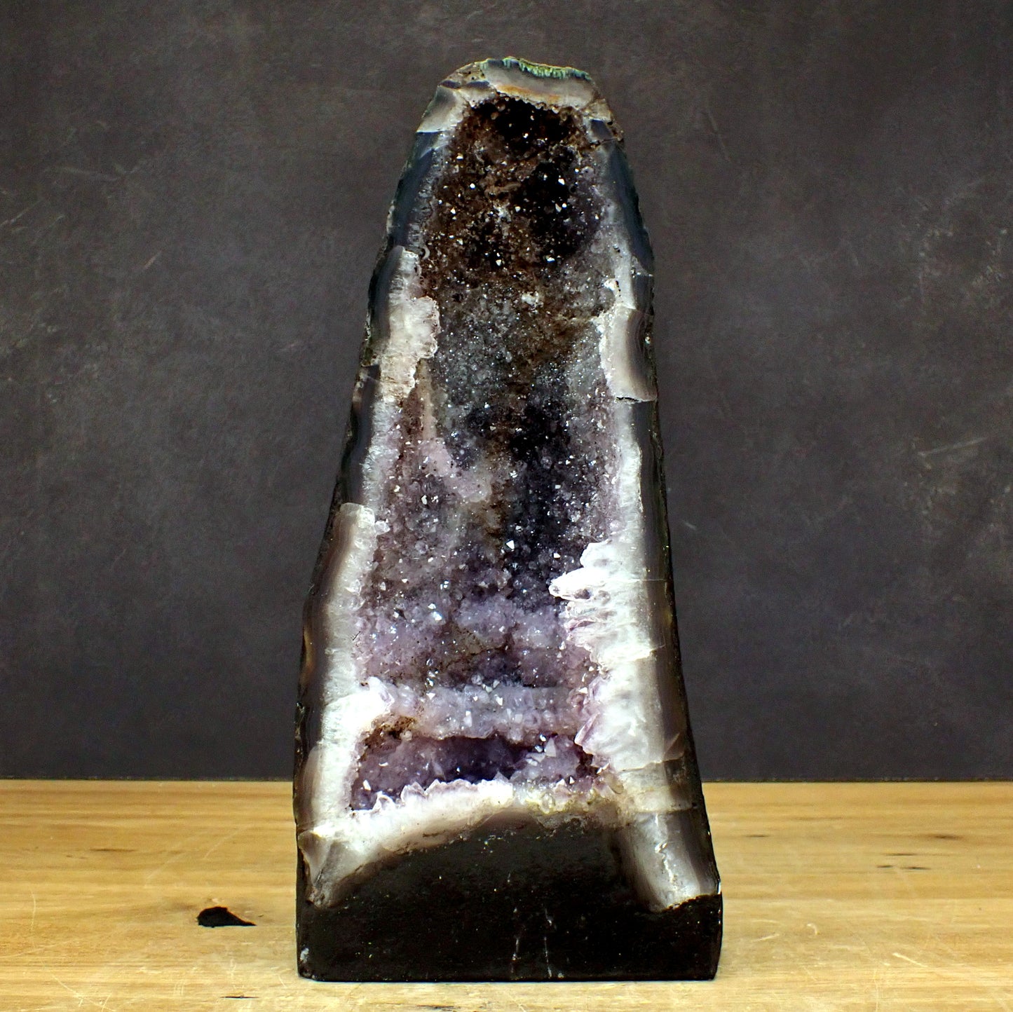 Mehrfarbige Amethyst Druse - 6547,79g - 340 x 170 x 145mm