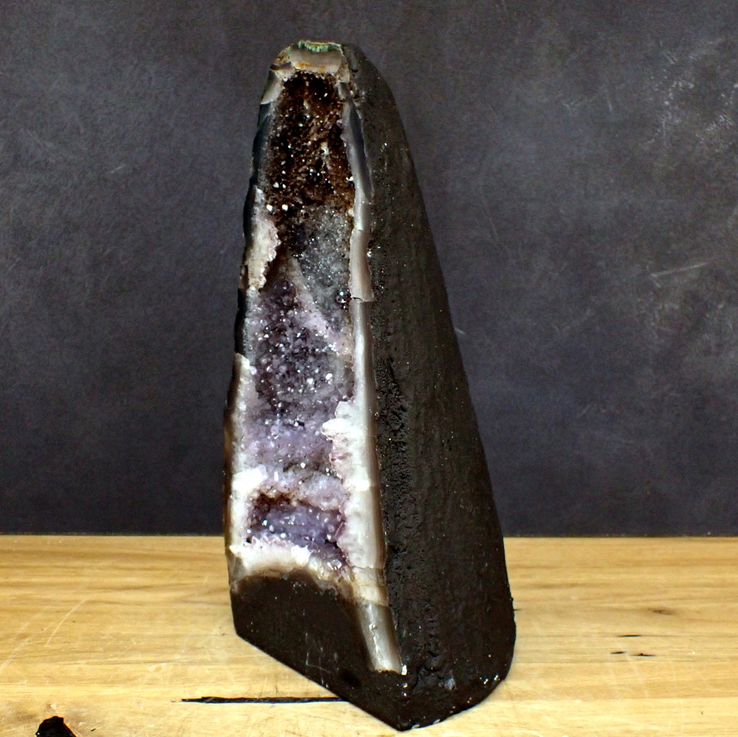 Mehrfarbige Amethyst Druse - 6547,79g - 340 x 170 x 145mm