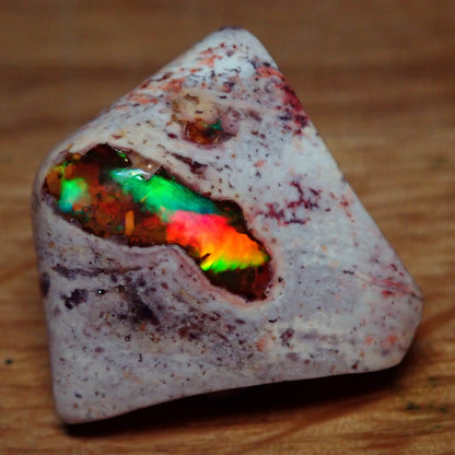 AAA+ Mexikanischer Opal Anhänger, 22.09 ct - 22,58 x 23,48 x 11,50mm