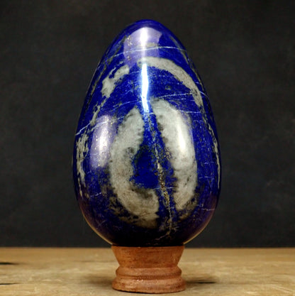 Großes Dekoratives AAA++ Lapislazuli-Ei - 1776,68g - 157 x 95 x 95mm