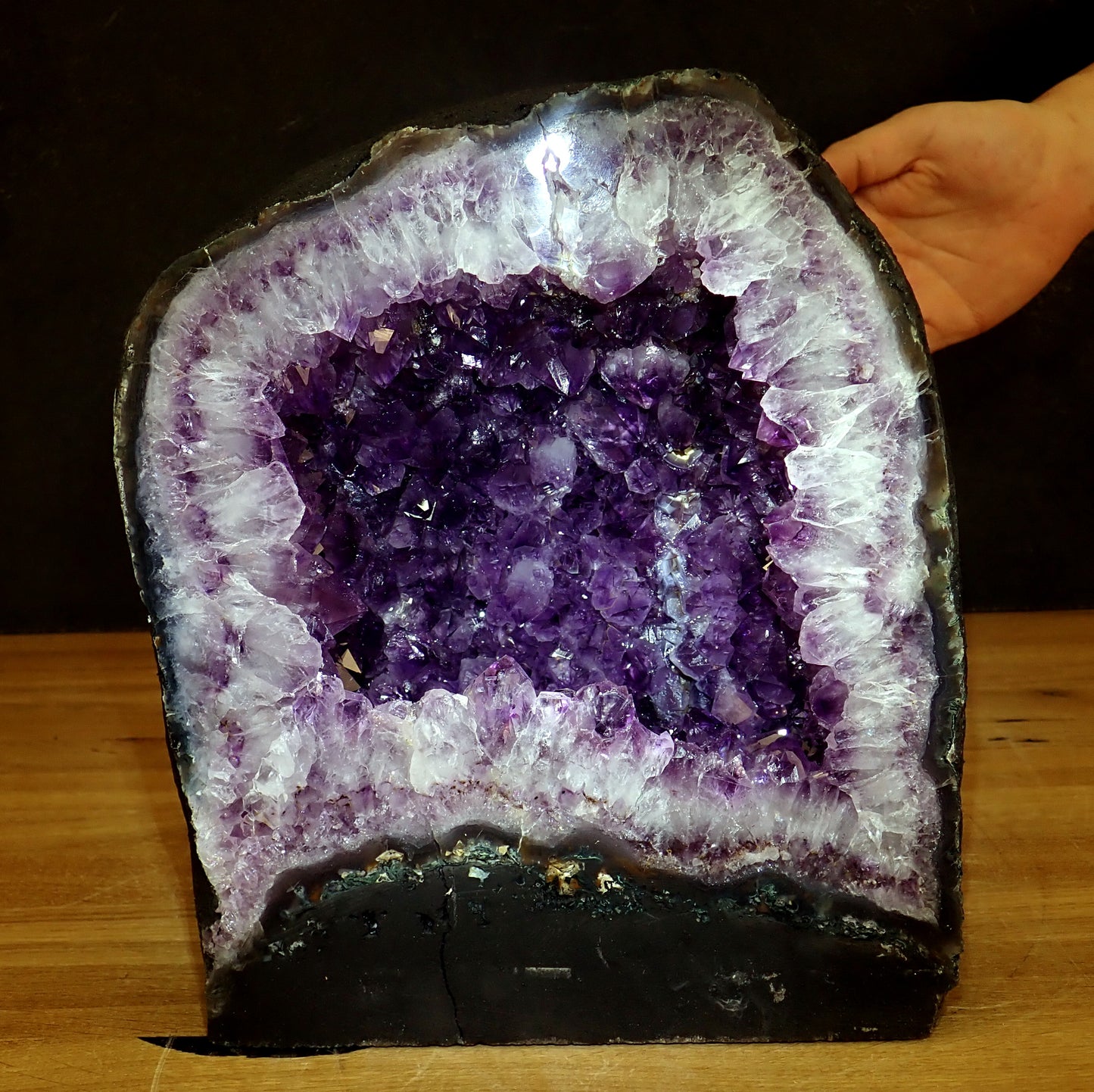 Wunderschöne Amethyst Druse - 15205,35 g - 272 x 222 x 182 mm